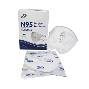 3Q N95 Facemask SQ100Gs Surgical Respirator – 10 pcs