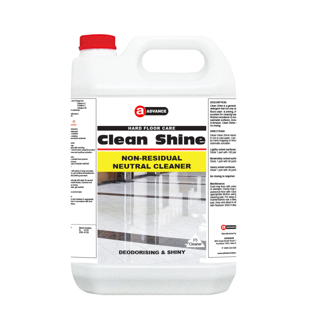 Advance CLEAN SHINE – Deodorising Neutral Cleaner - Advance Clean