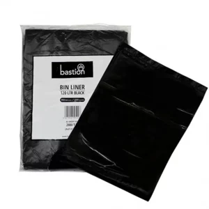 Bastion 120L Black Bin Liners (25)