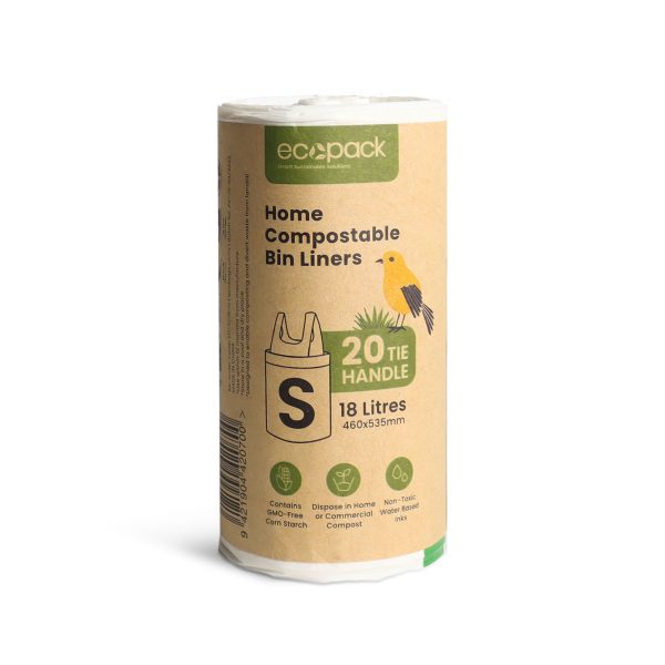 Advance Clean NZ - Ecopack 18L Small Compostable Bin Liners 3