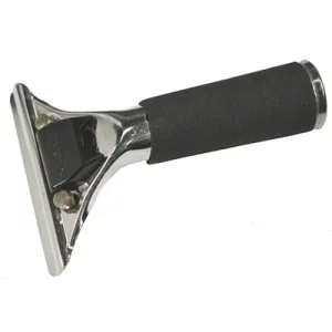 Ettore Master Stainless Handle – Quick Release with rubber grip