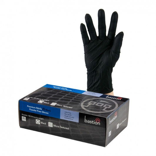 Black Nitrile Gloves - Advance Clean