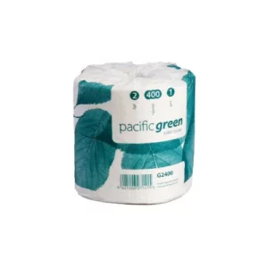 Pacific Green Recycled Roll Toilet Tissue (1 carton) 400 sheets