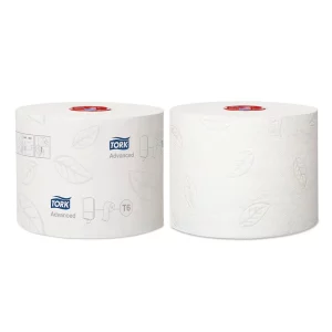 Tork Mid-size Toilet Roll T6 2 ply 100 metres