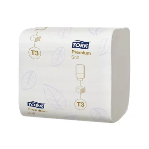 Tork Soft Folded Toilet Paper T3 2 ply 252 sheets