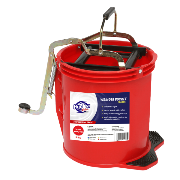 Hygiea Clean Bucket Red - Advance Clean New Zealand
