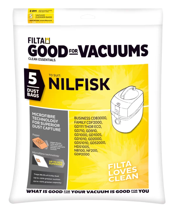 Vaccum Bags NIlfisk Vaccum Bags NIlfisk 1 - Advance Clean New Zealand