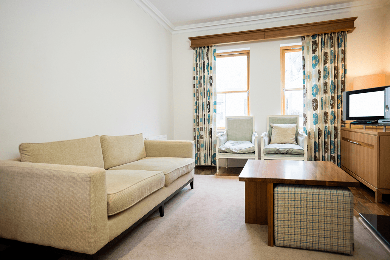 living room in an aged care centre
