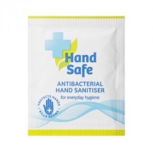 Handsafe Anti-bacterial 70% IPA Sanitiser Towelettes Sachets