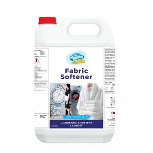 Hygiea Scrubs Fabric Softener for softer, fresher laundry.