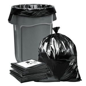 Hygiea Clean Black Rubbish Bags 60L, 80L, 120L & 240L flatpack