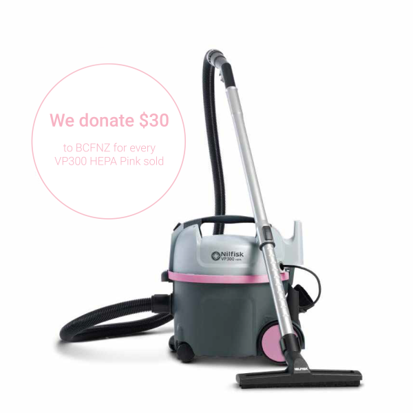 Nilfisk VP300 Pink HEPA Vacuum