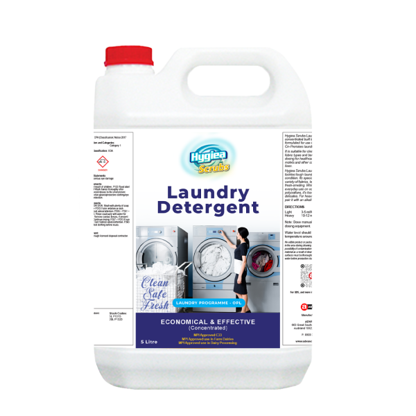 Hygiea Scrubs Laundry Detergent 5L