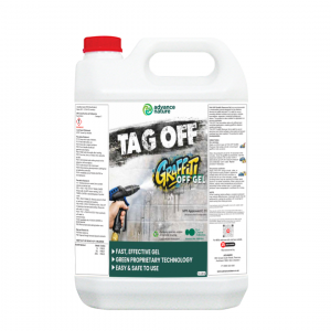 Advance Nature TAG OFF Graffiti Remover - Professional cleaner for removing graffiti, paint and marker from walls and surfaces