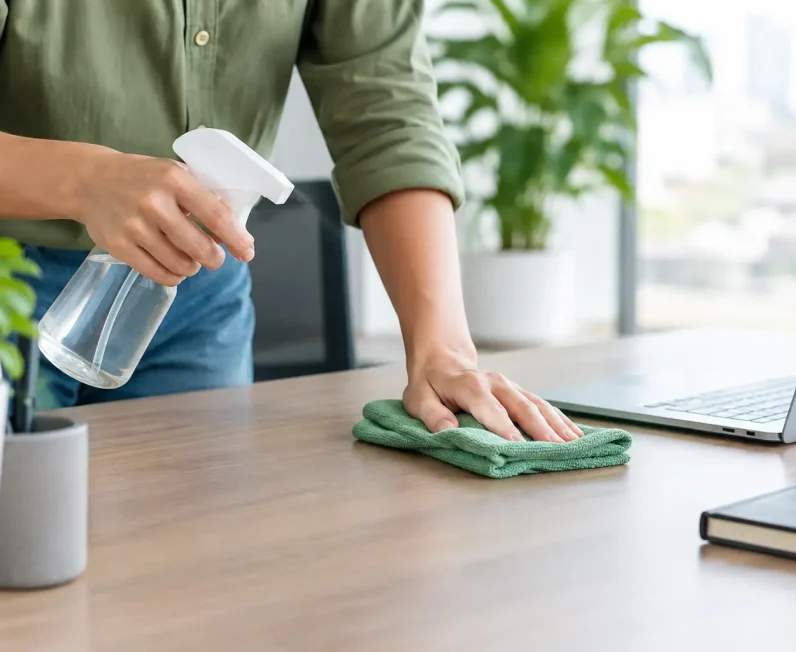 Can Eco Cleaners Disinfect Surfaces at Work?