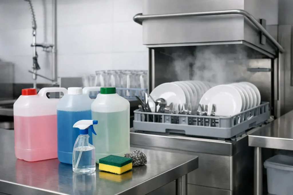 Choosing Commercial Dishwashing Chemicals