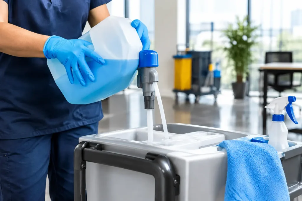 Why Use Dosing Systems in Commercial Cleaning?